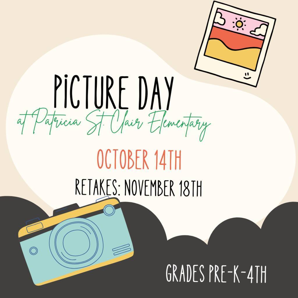 Elementary Picture Day 10/14