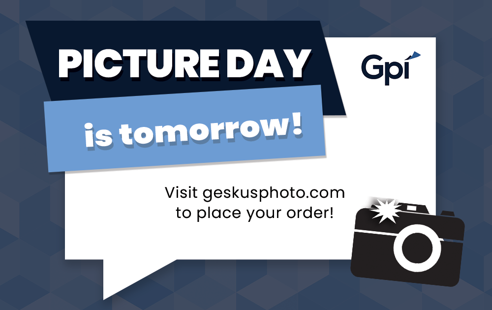 Picture Day is Tomorrow