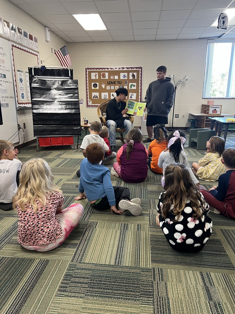 Football Players Reading