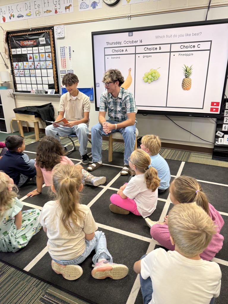 Football Players Reading