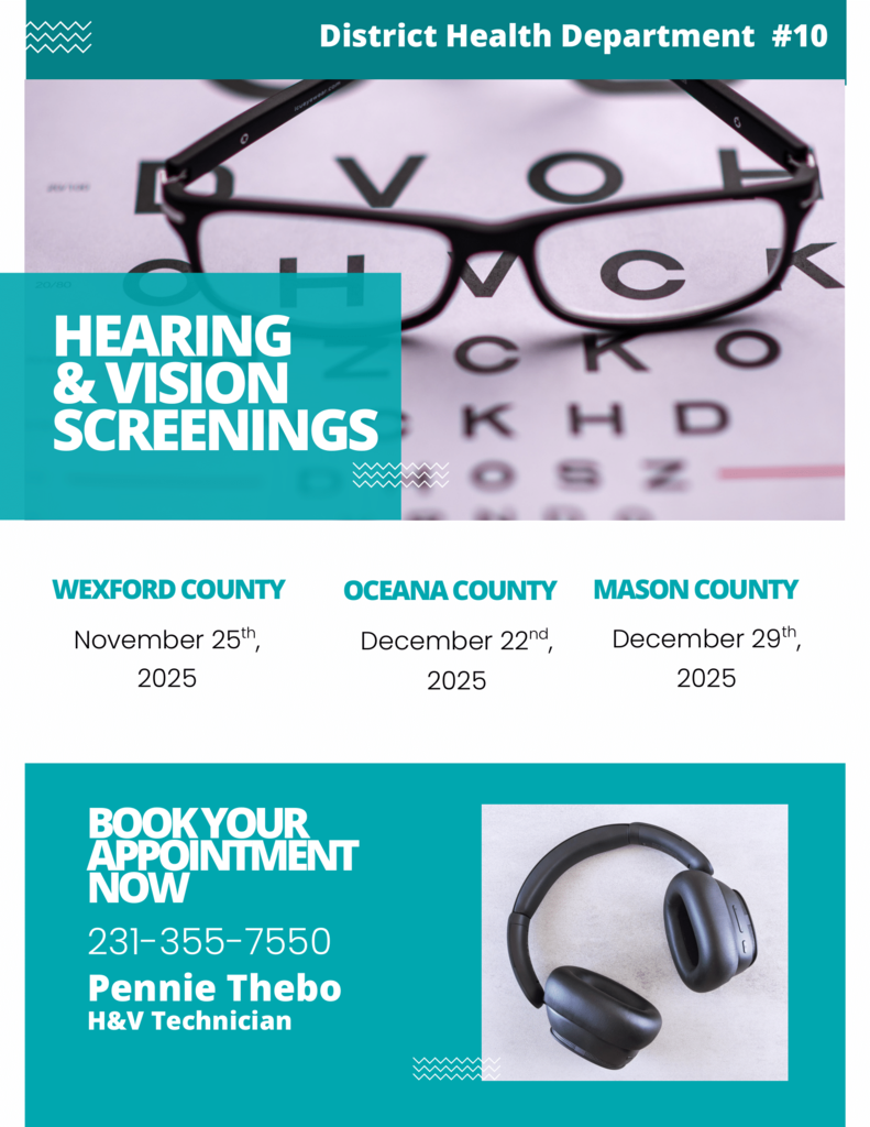 District Health Dept #10 Hearing & Vision Screenings
