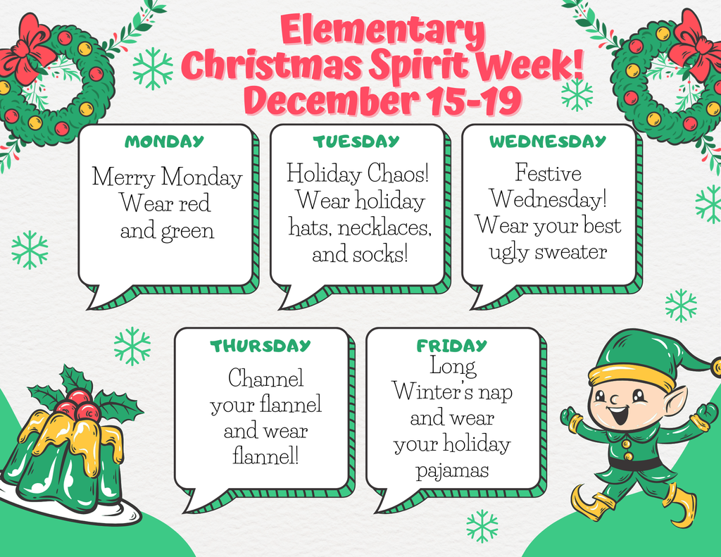 Elementary Spirit Week