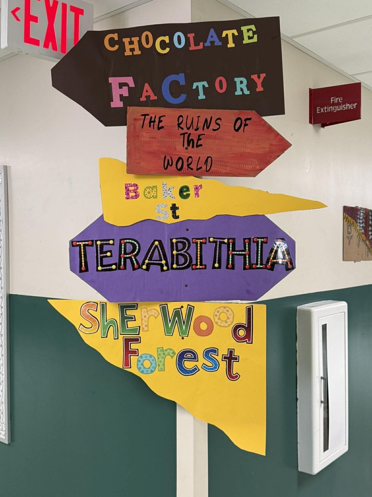 March is Reading Month- Middle School