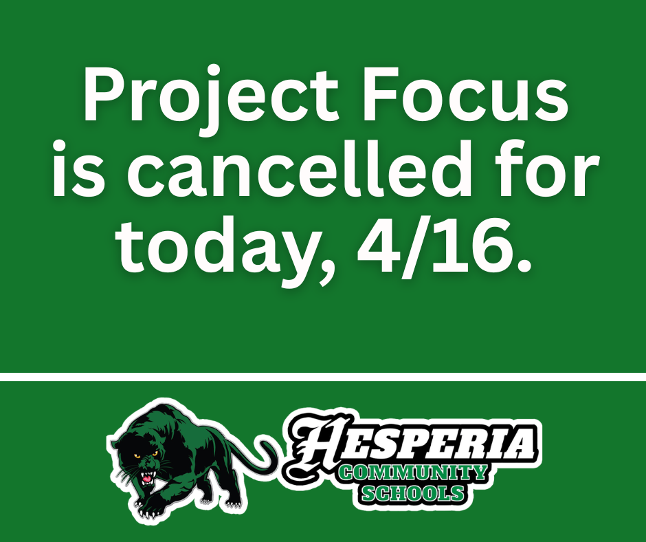 Project Focus is Canceled