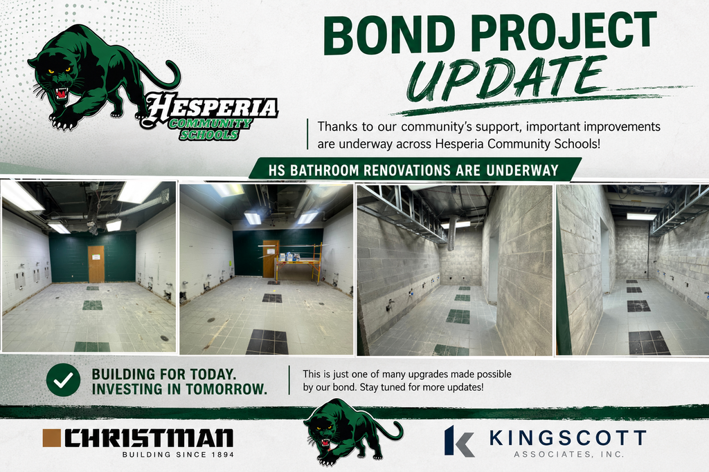 Bond Update- Bathrooms