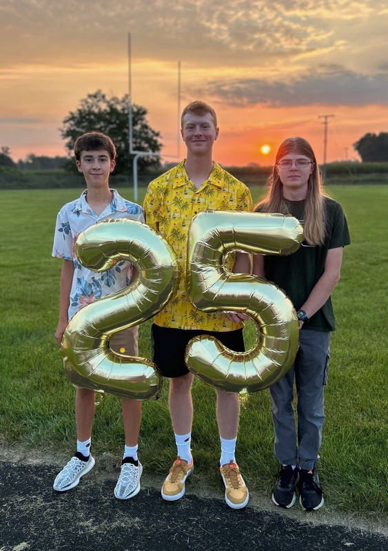 Andrew Sherburn, Ethan O'Neil, and Hayden Wright