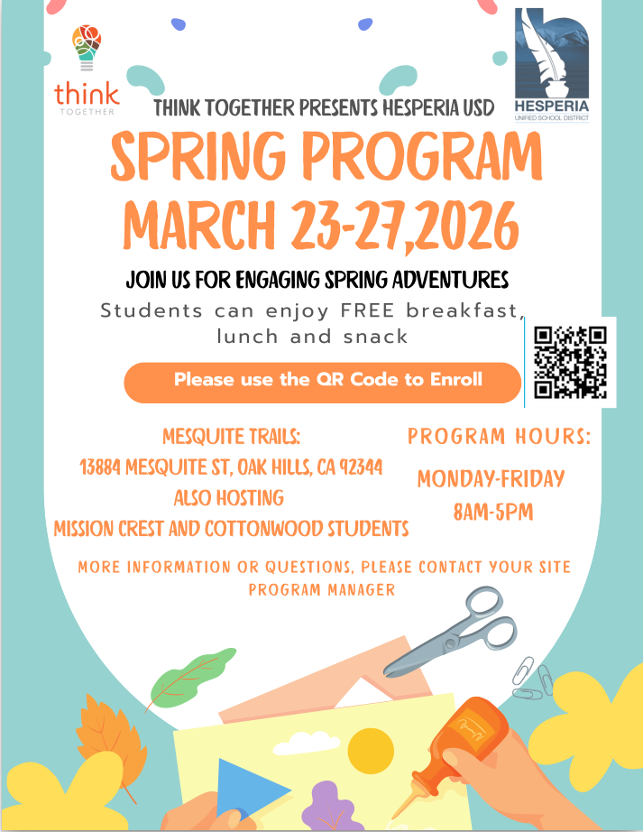 HUSD Spring Program