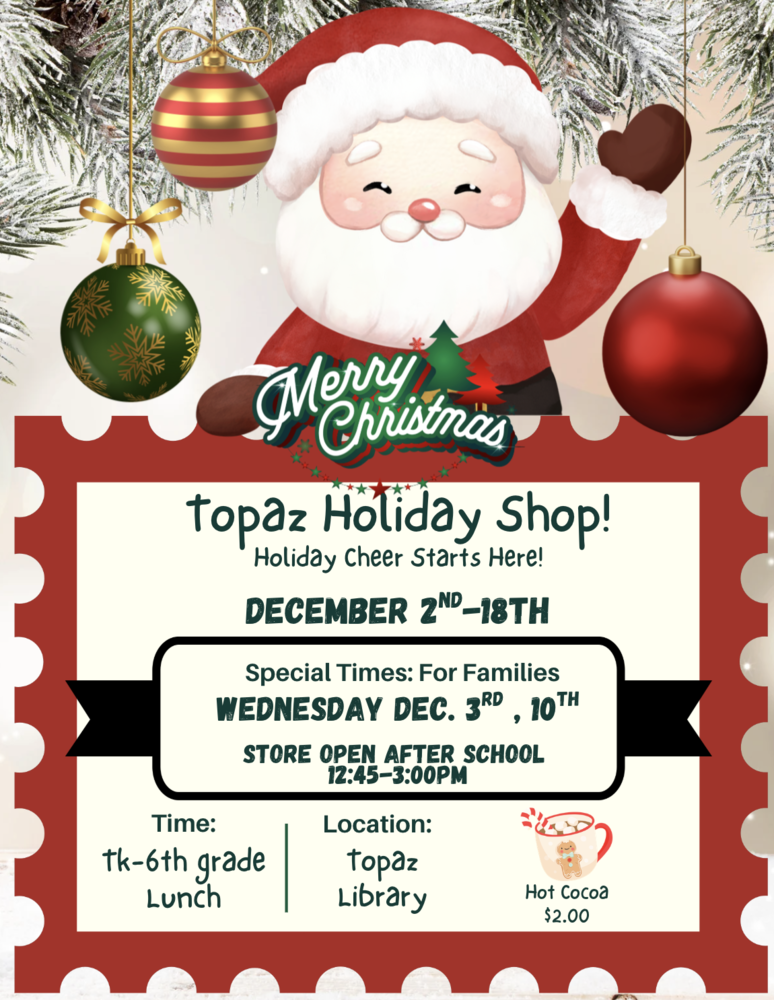 Holiday Store Flyer
