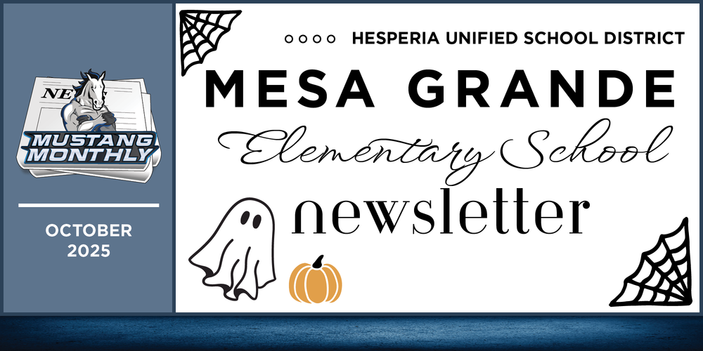 Header for Mesa Grande Newsletter