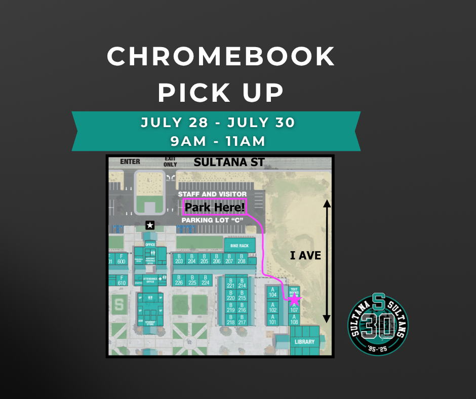 25/26 Chromebook Pick Up