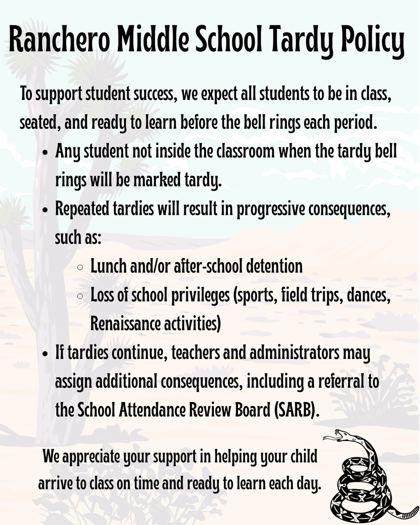 Tardy Policy 