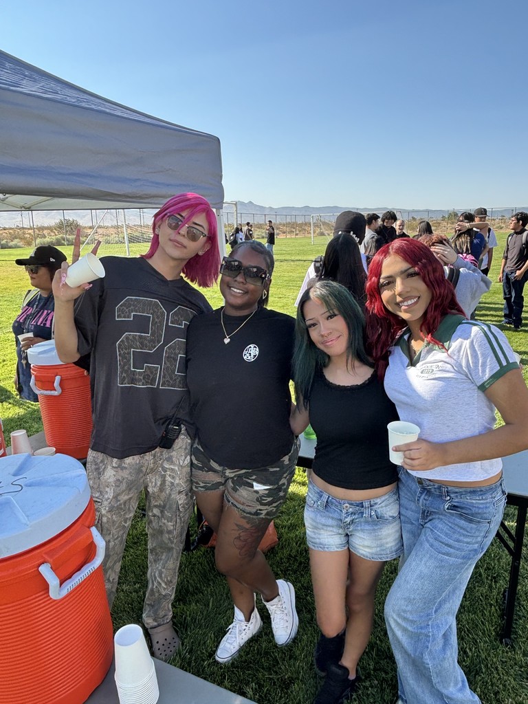 Mojave students and staff at connections day