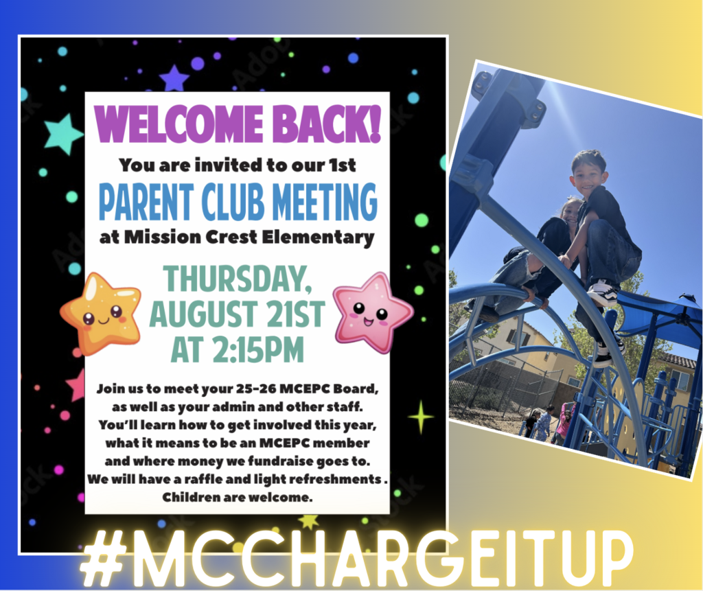 Mission Crest parent meeting