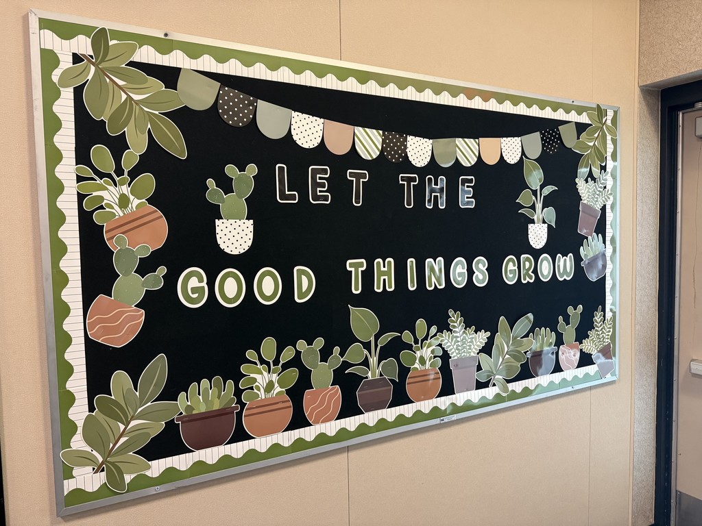 good things grow display
