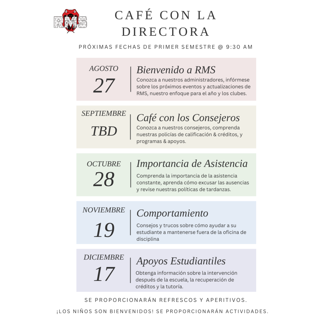 Coffee Chats Flyer 