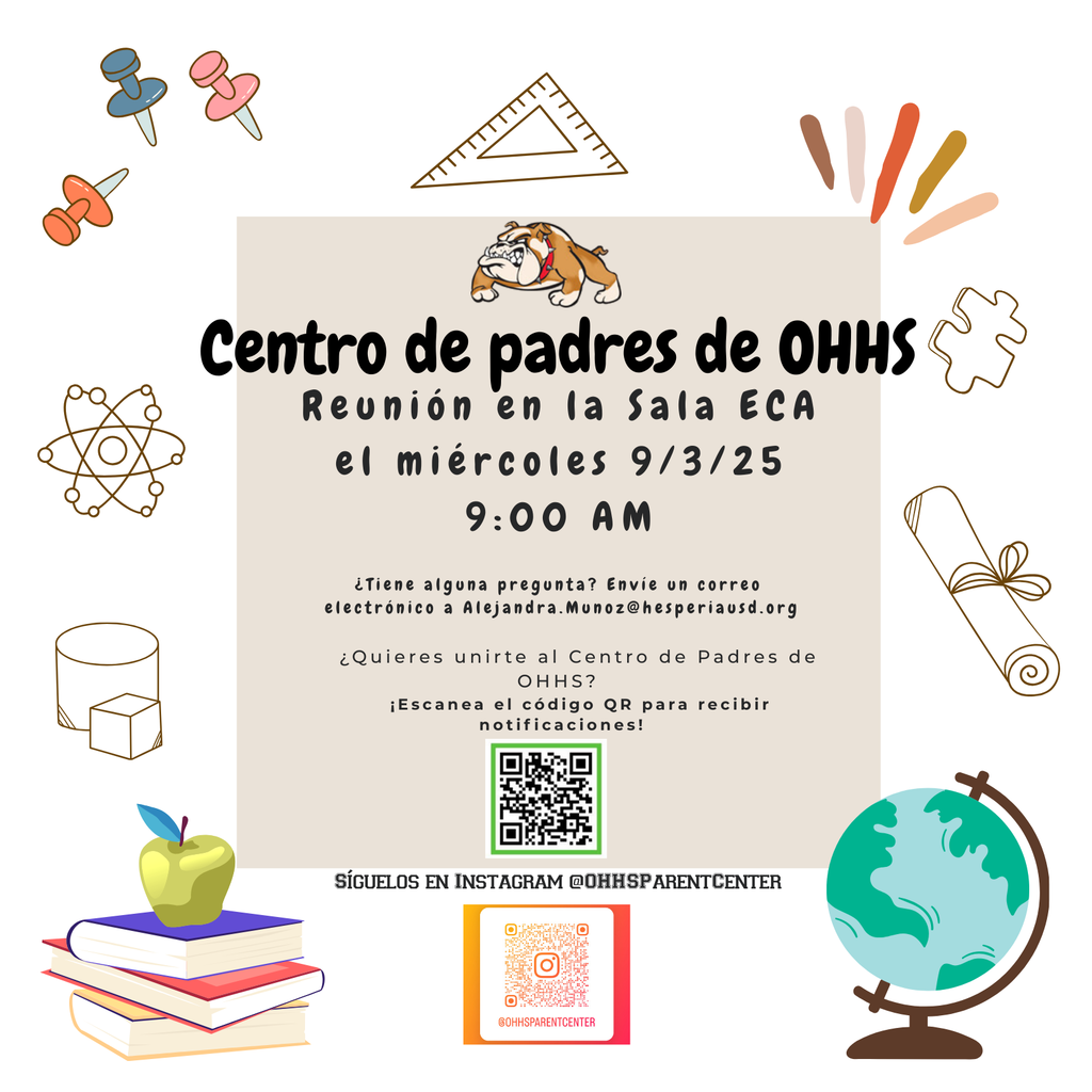 Parent Center Mtg. spanish
