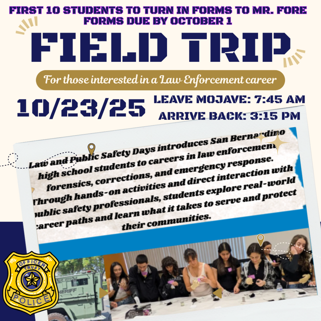 law enforce field trip