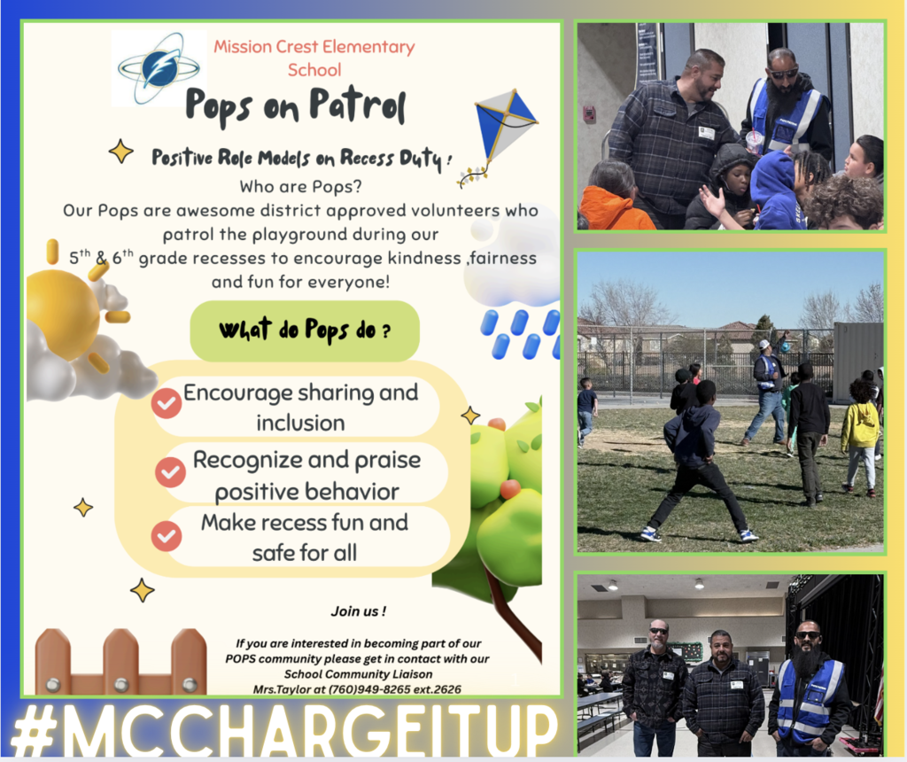 Mission crest pops patrol