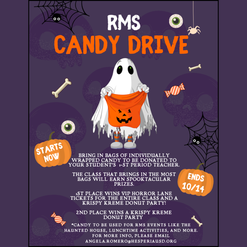 Candy Drive Flyer