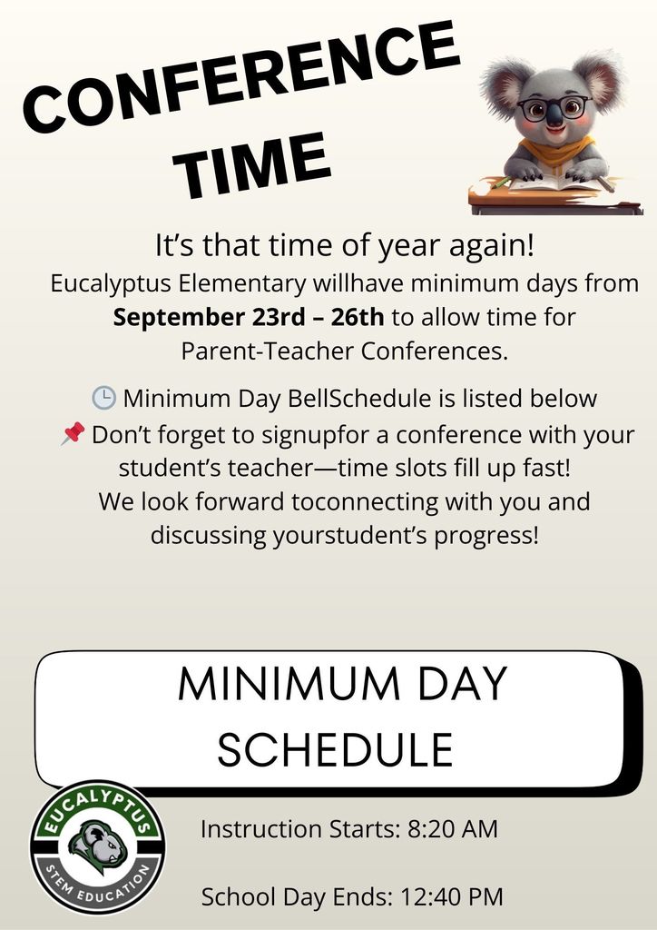 Minimum Schedule