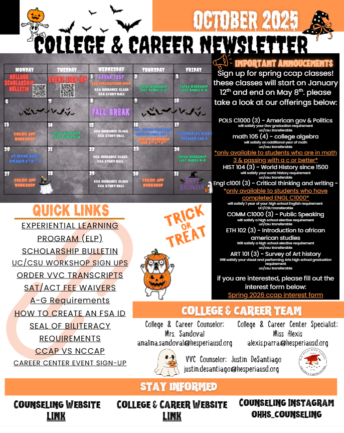 College & Career Newsletter