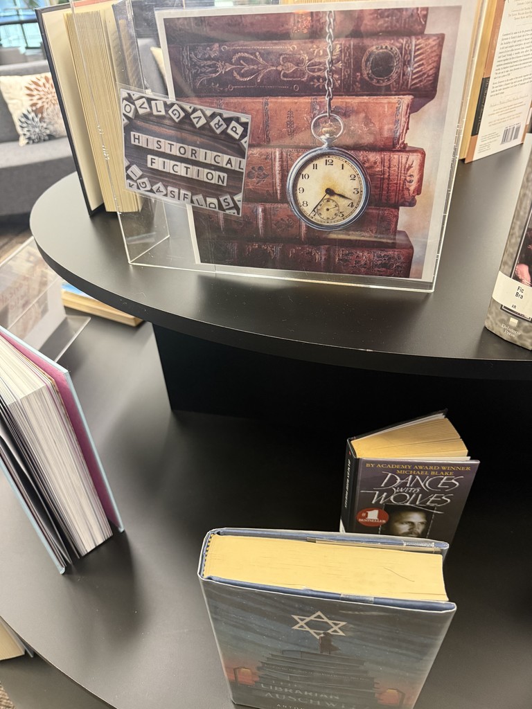 Historical Fiction display