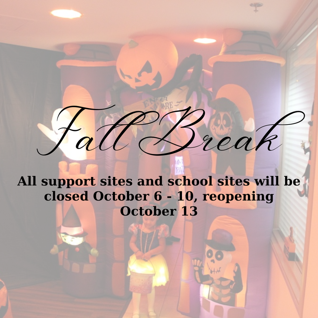 Fall Break graphic