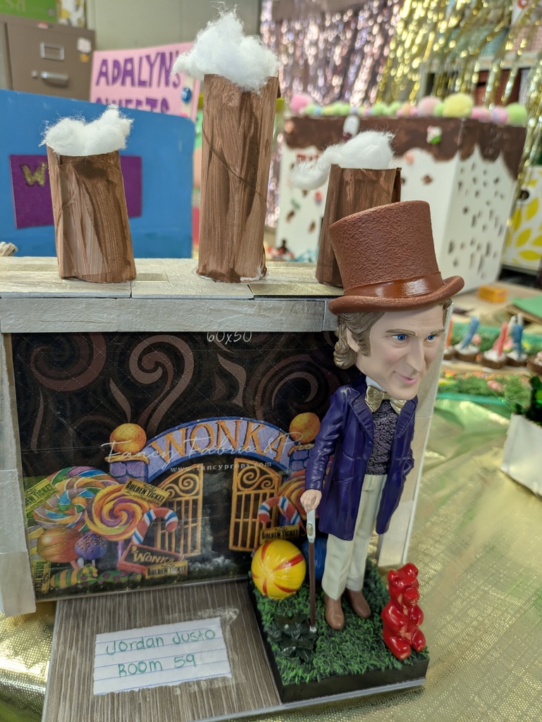 Our 3rd graders just wrapped up a deliciously fun novel study of Charlie and the Chocolate Factory! 📚 Students dove deep into character traits and brought their creativity to life by designing their very own chocolate factories at home! From wild inventions to sweet surprises, their imaginations were as rich as Willy Wonka’s!