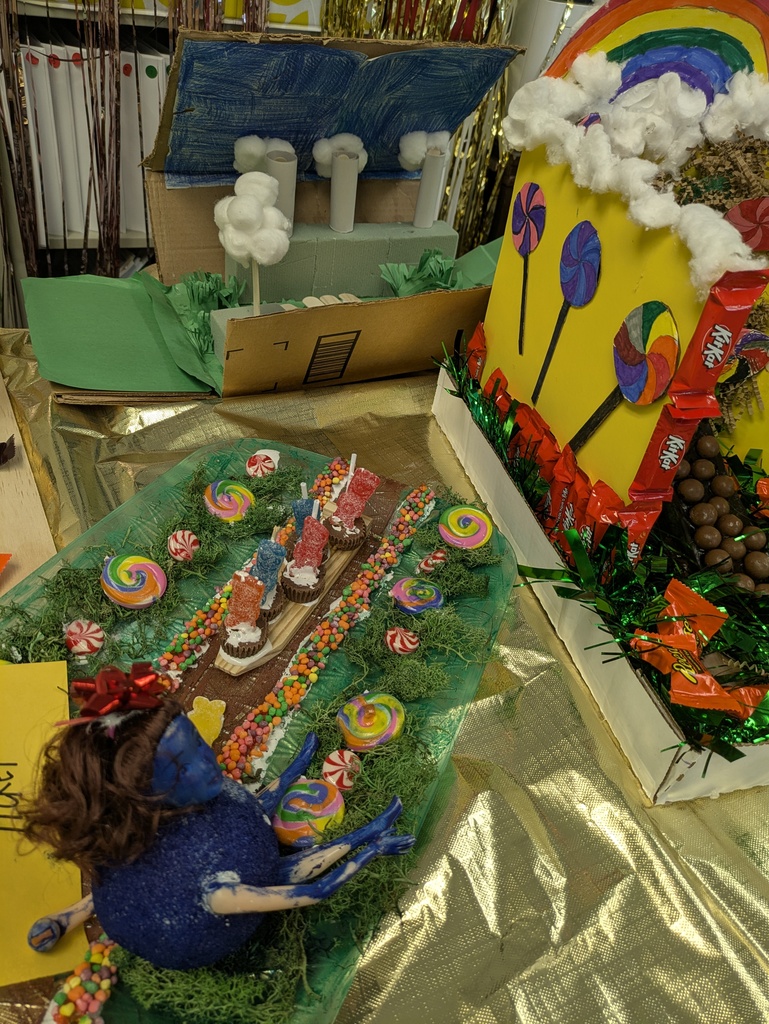 Our 3rd graders just wrapped up a deliciously fun novel study of Charlie and the Chocolate Factory! 📚 Students dove deep into character traits and brought their creativity to life by designing their very own chocolate factories at home! From wild inventions to sweet surprises, their imaginations were as rich as Willy Wonka’s!
