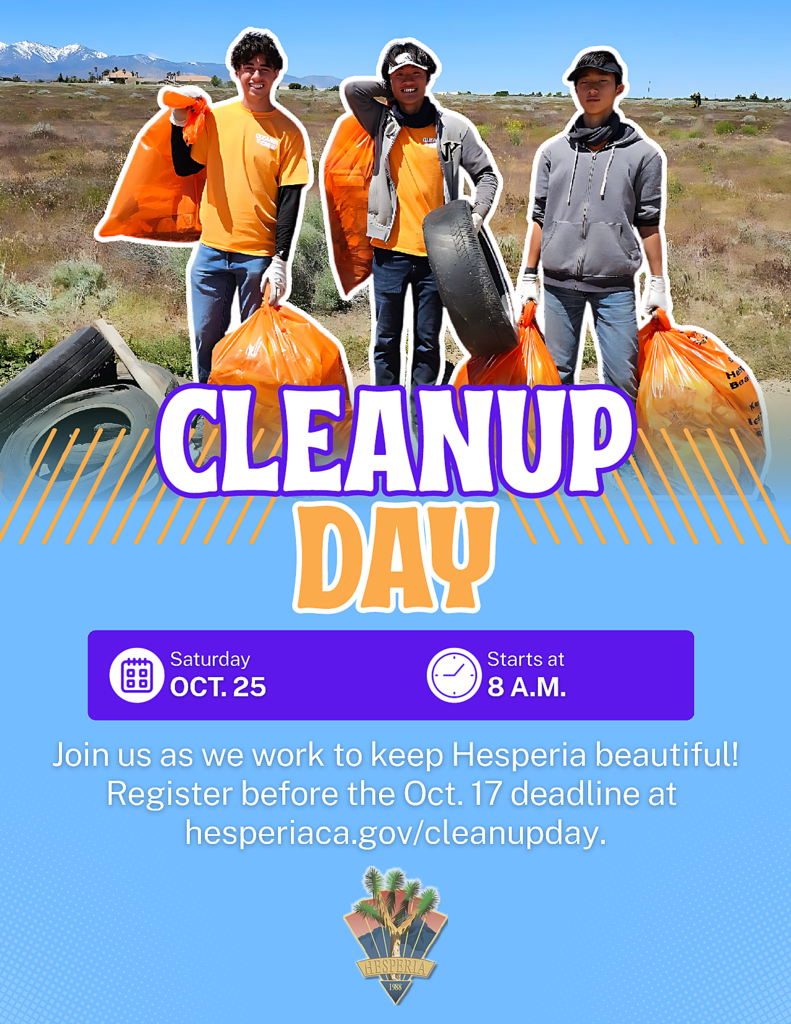 Cleanup day flyer
