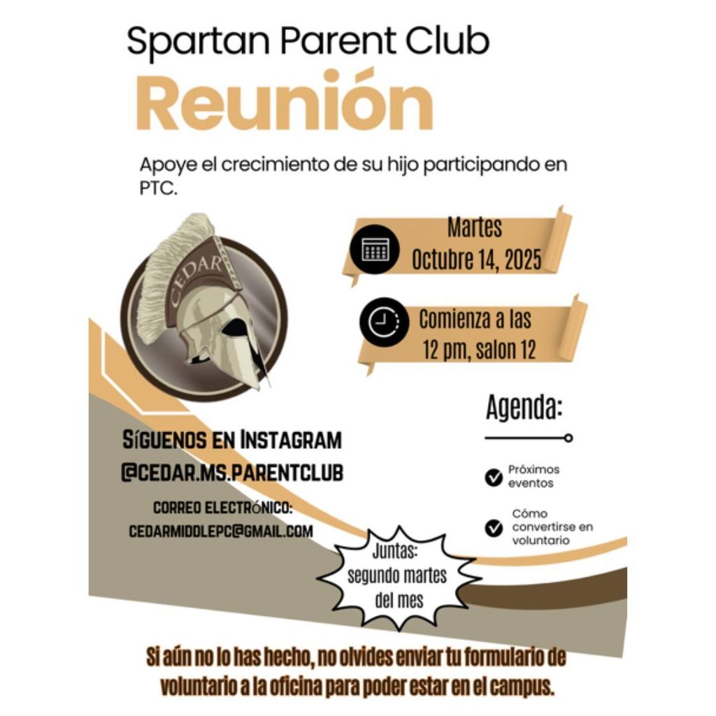 Spartan Parent Club Reunion