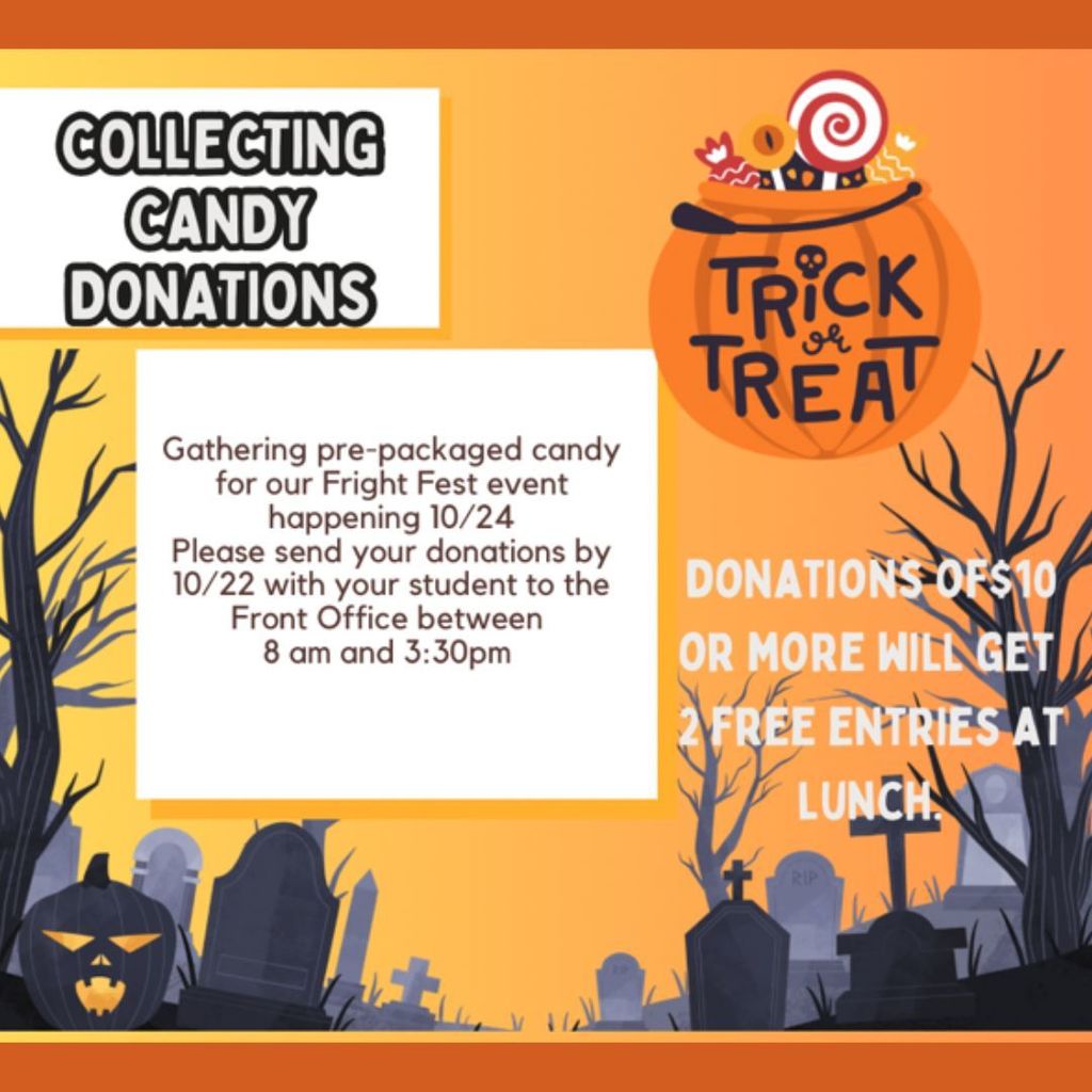 Cedar candy donations