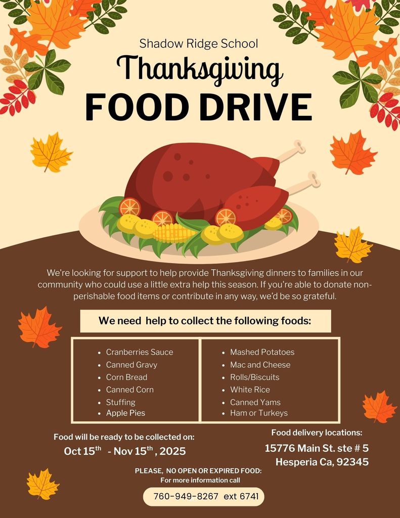 Food Drive 2025