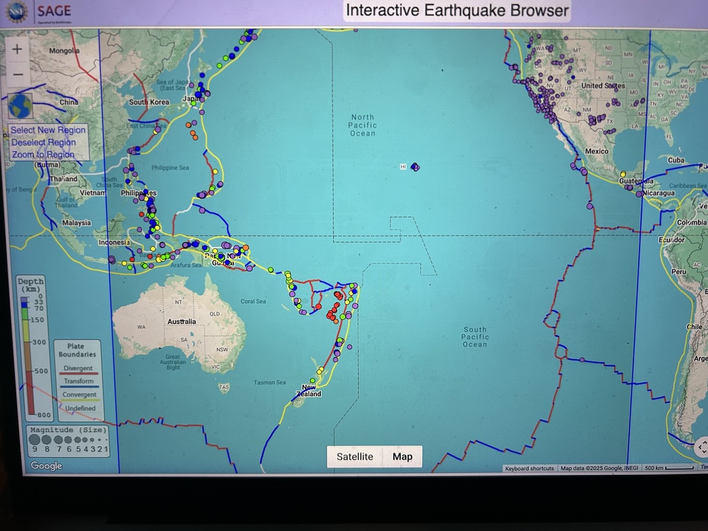 World of earthquake's