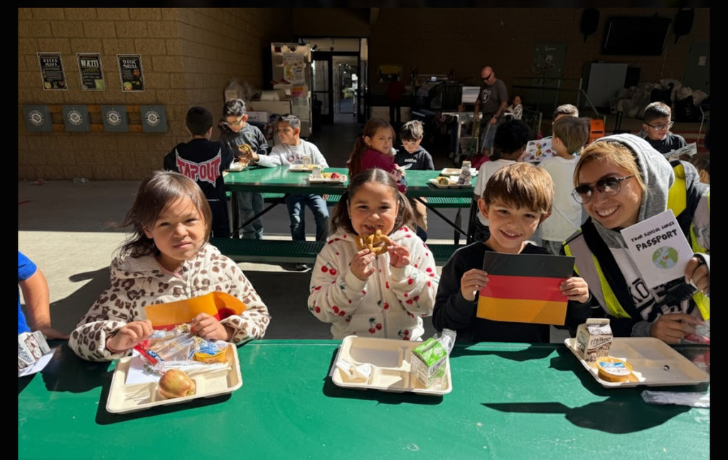 Students and staff celebrate national school week