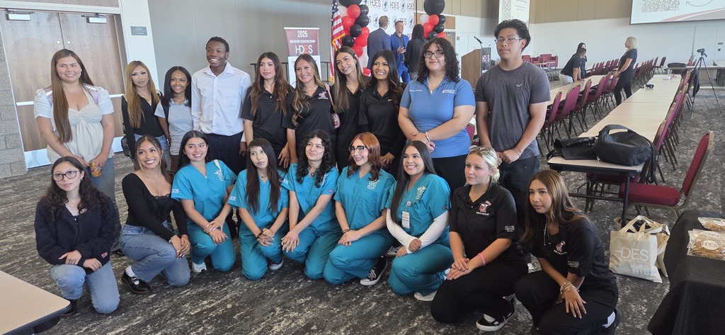 CTE Students at HDES