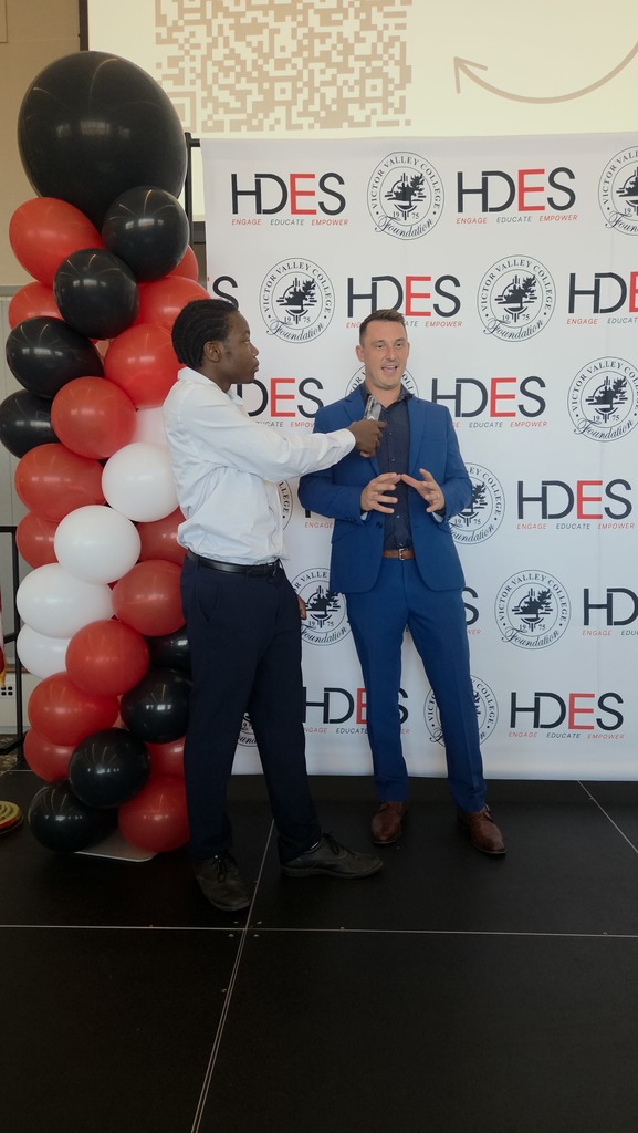 CTE Student interviewing at HDES