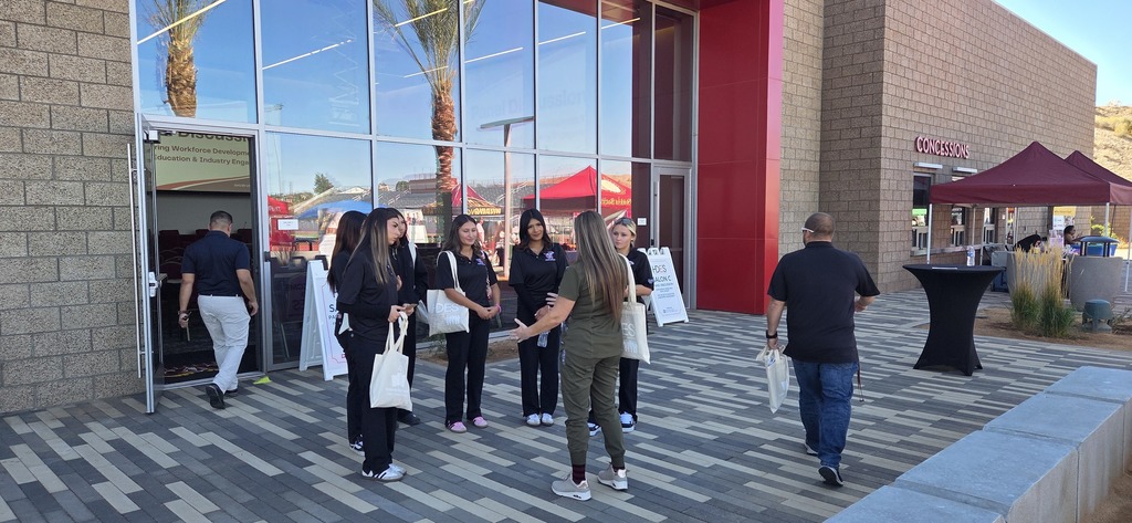 CTE Students at HDES