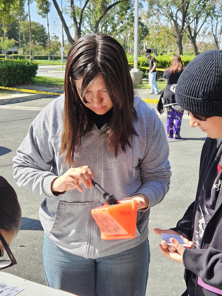 CTE Students at Law & Public Safety Day
