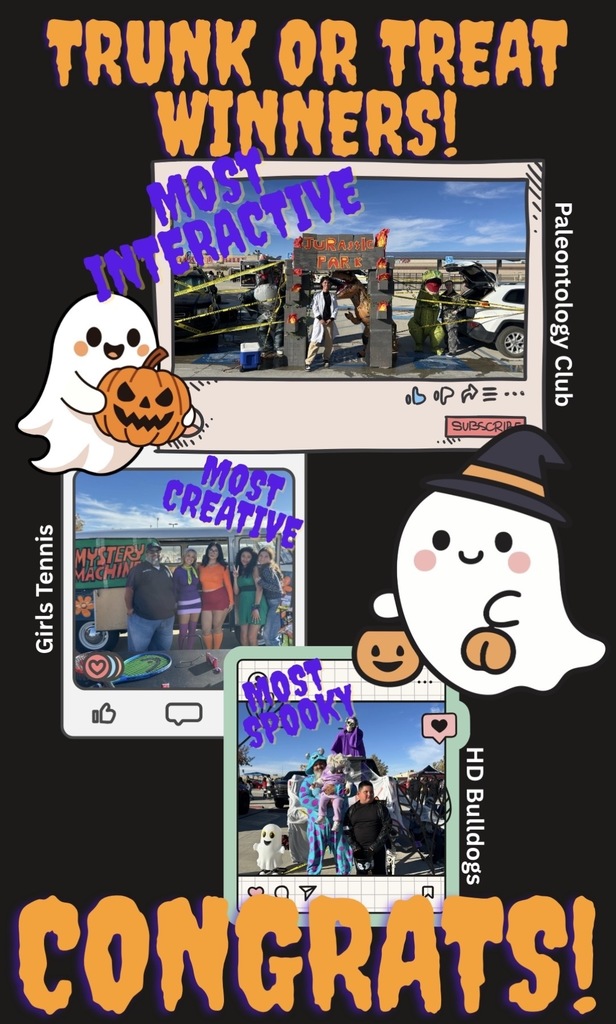 Trunk or Treat Winners