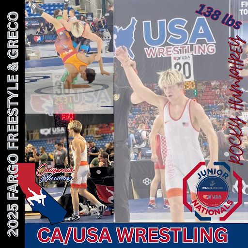student wrestling collage