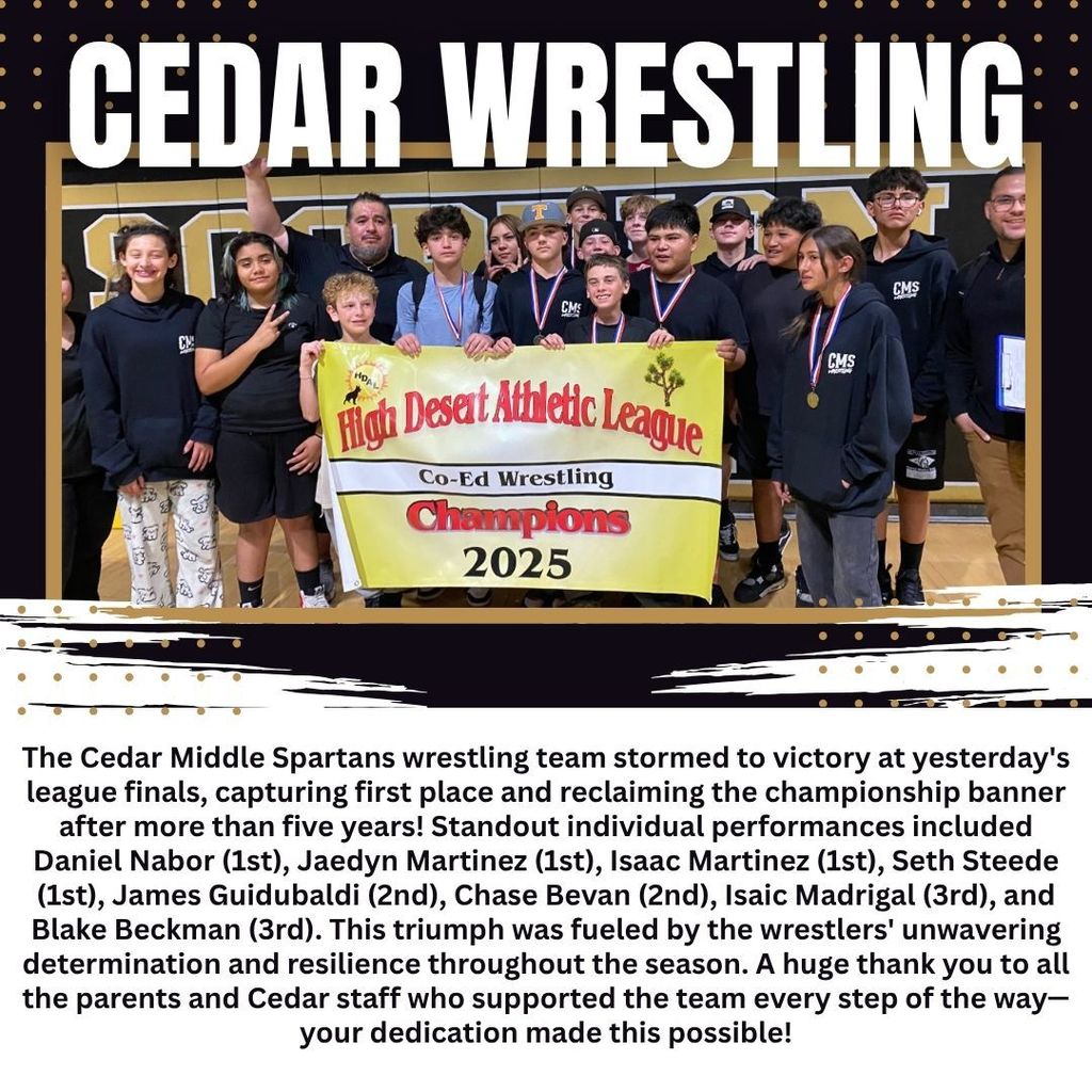 Cedar Wrestling