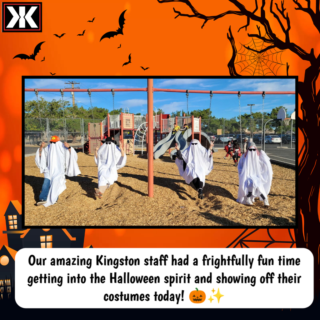 Kingston's staff showing off their awesome costumes!