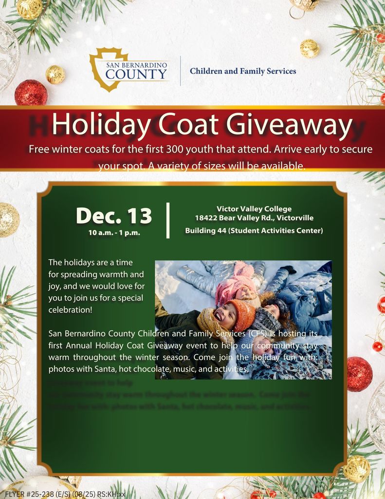 Coat Giveaway