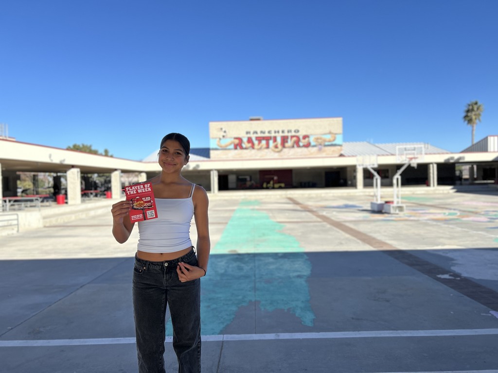 Student Athlete of the Week NOV 2025 