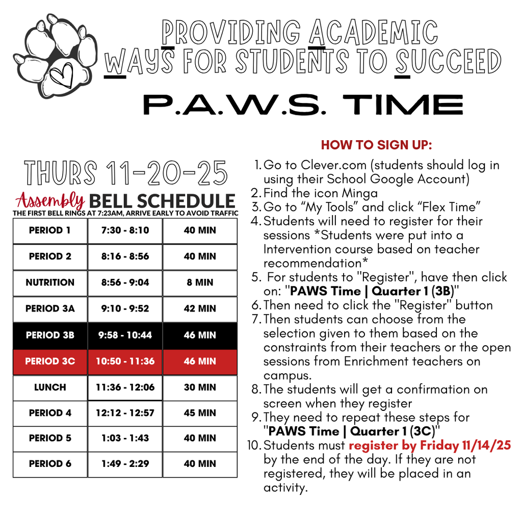 PAWS Time Revised