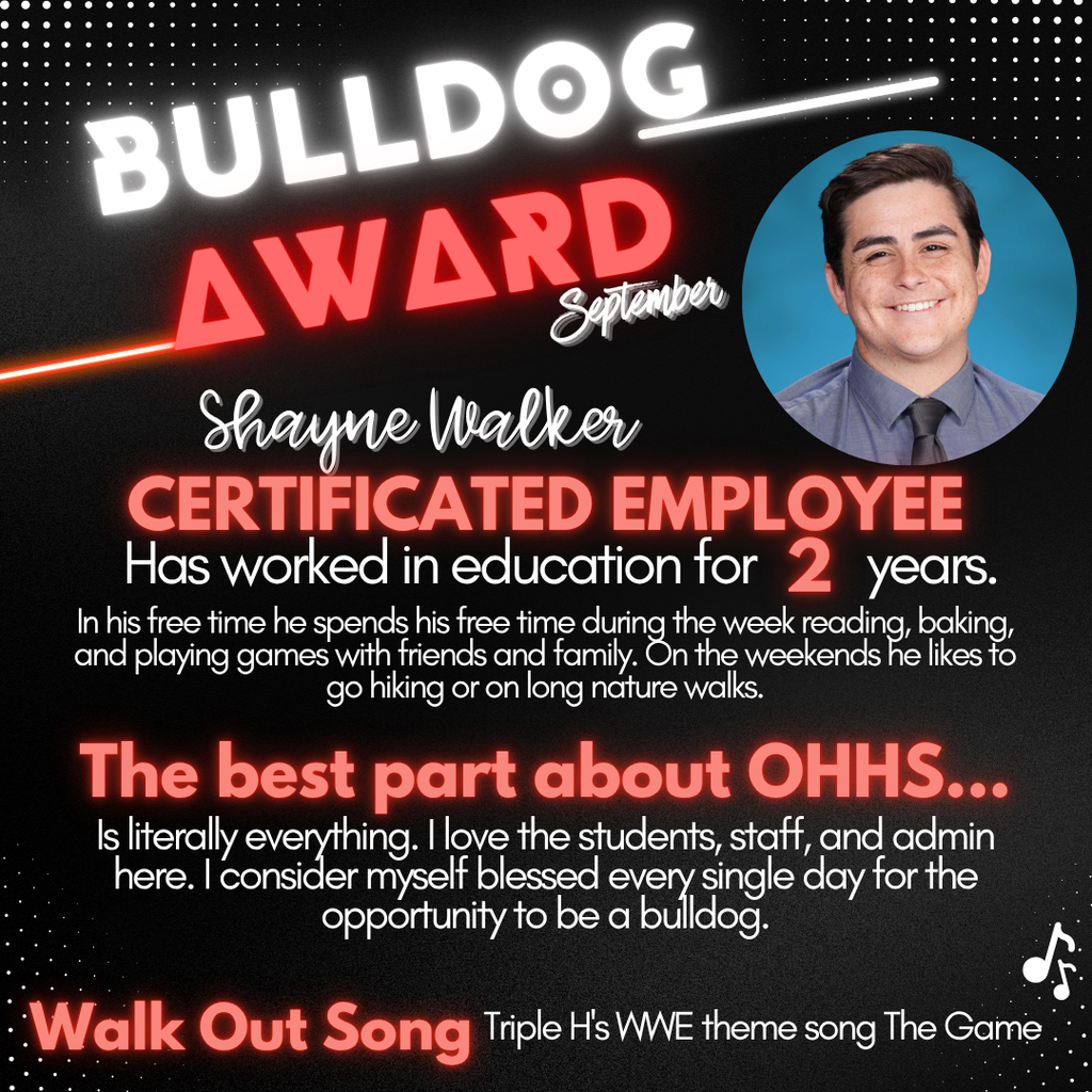 Classified-Walker-Bulldog Award