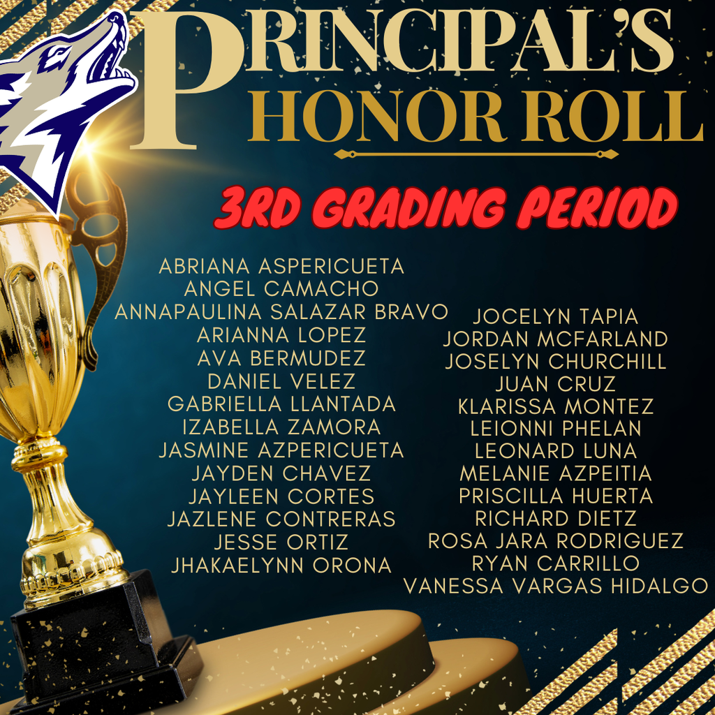 principals honor roll