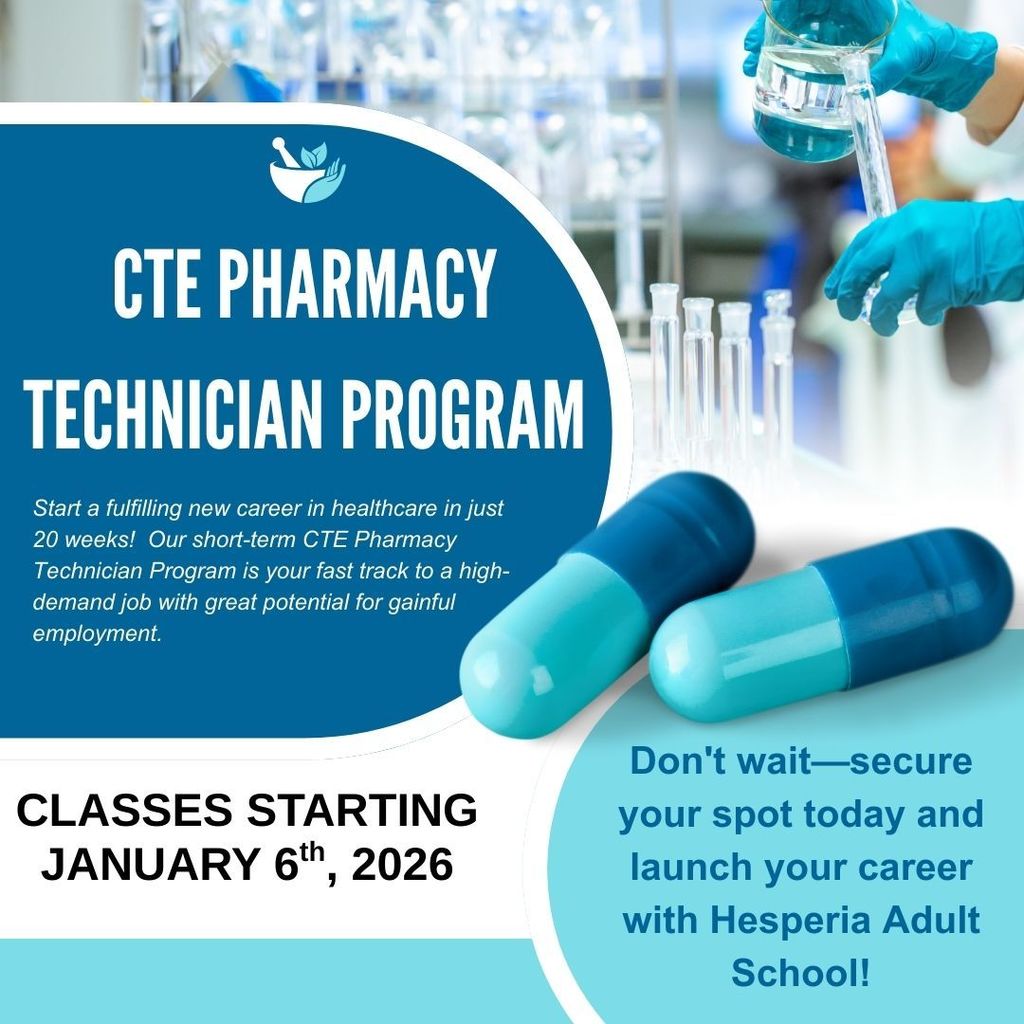 Pharmacy Tech Flyer