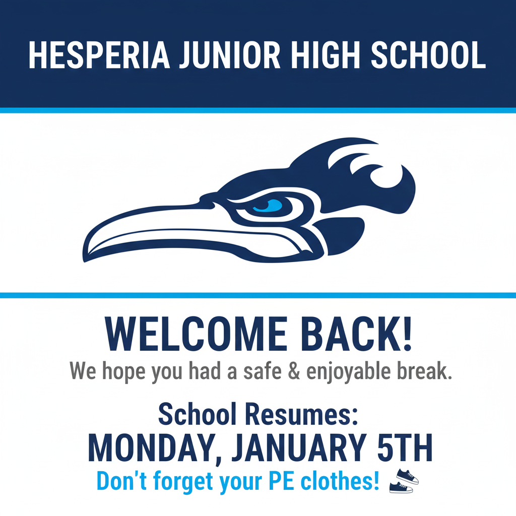 Welcome Back from Winter Break